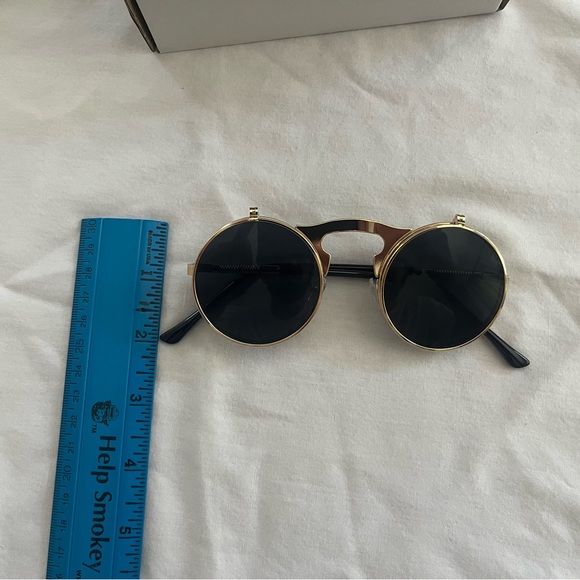 Metal steampunk glasses - Picture 9 of 9